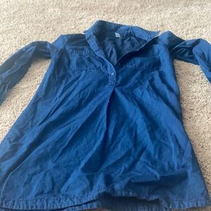 Size S Dark wash denim dress